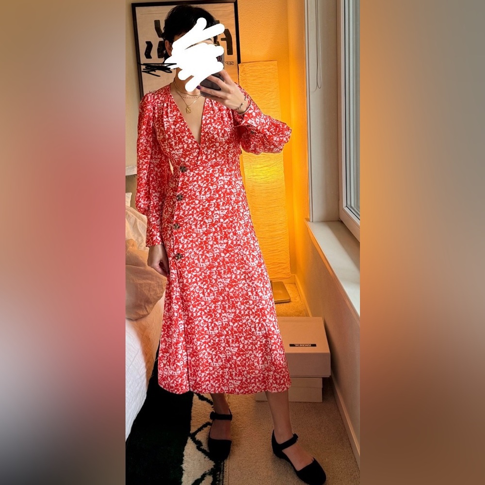 Ganni Floral Maxi Dress